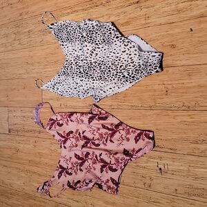 2 size 6 one piece suits